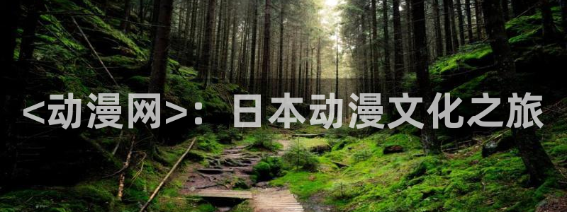 age动漫下载入口：<动漫网>：日本动漫文化之旅